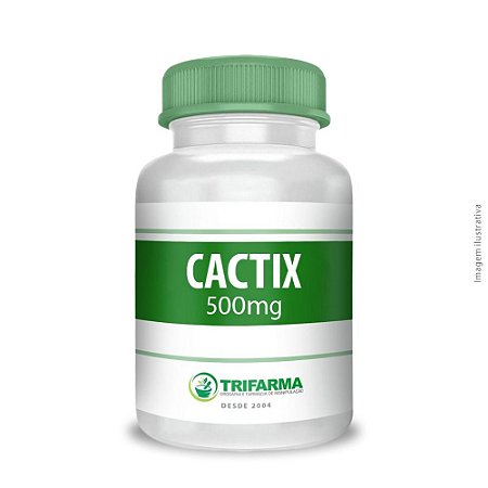 CACTIX  500mg - Drenagem Linfática em Cápsulas!
