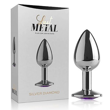 Lust Metal - Plug Silver Diamond (AE-LM020)