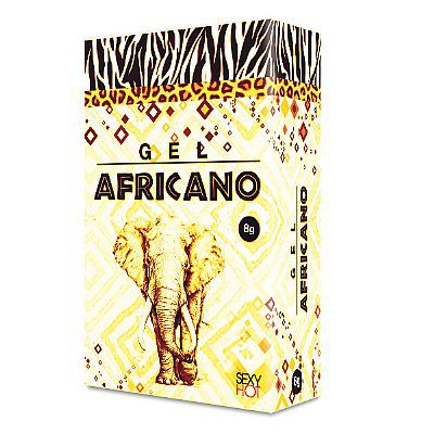 Gel Africano 8 gramas bisnaga (para Sexo Anal) - (AE-CO211)
