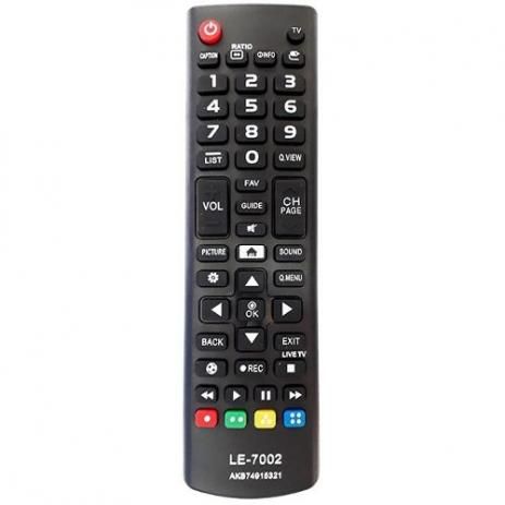 Controle Remoto Tv Lg Smart - Le-7002
