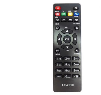 Controle para TV BOX LE-7019
