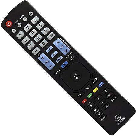 Controle Remoto Compatível Com TV LG LCD/LED VC-8092