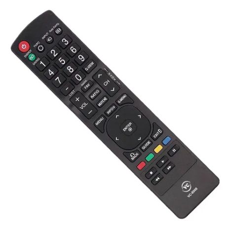 Controle Remoto Compatível Com Tv LCD LG Vc-8008