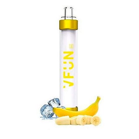Pod Descartável VFUN LED - Banana Ice