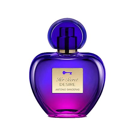 Antonio Banderas Her Secret Desire Perfume Feminino Eau de Toilette 80ml