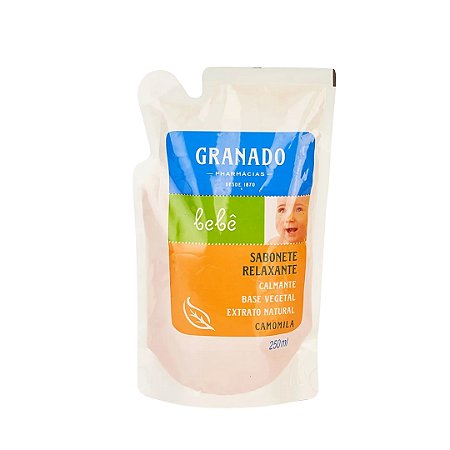 Sabonete Líquido de Glicerina Granado Bebê Camomila Refil 250ml