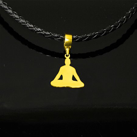 Pingente Yôgin - Banho de Ouro