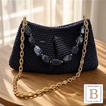 Bolsa Elegance Azul Marinho