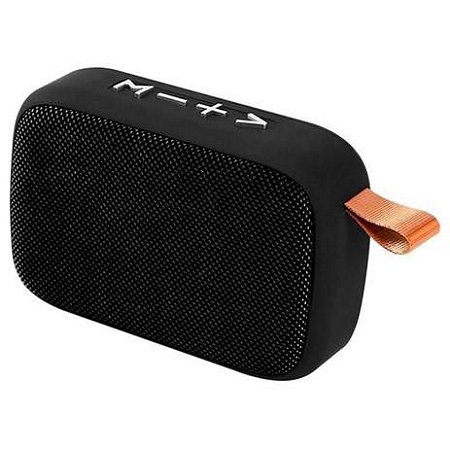 Caixa De Som Bluetooth FM - USB Compacta Recarregável