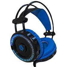 Headset Gamer HF-2201 Hayom 40mm Com Microfone e Led Azul