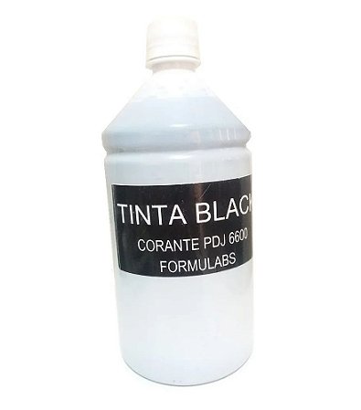 Tinta Universal Para Cartuchos Jato de Tinta Black Formulabs Corante IJD 6600