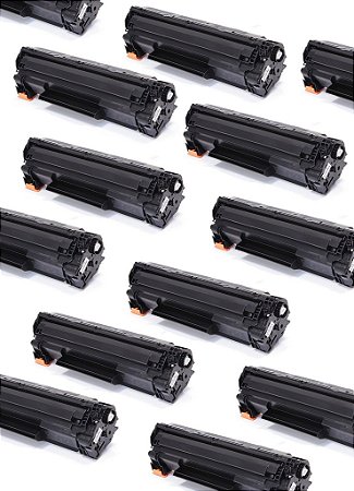 TONER COMPATÍVEL COM HP 285A P1102 P1102W M1210 M1212 M1130 M1132 M1217 M1217FW 10 UNIDADES