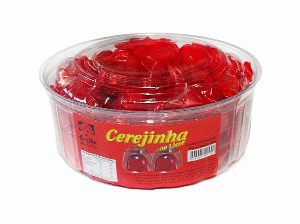 Pote Cerejinha ao Licor c/ 38 Unidades 500g