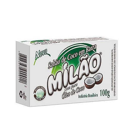 Sabão de Coco em Barra 100g • Milão