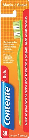 Escova Dental Soft • Contente