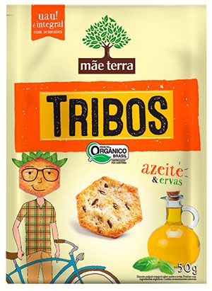 Biscoito Tribos 50g • Mãe Terra