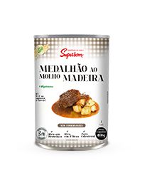 Medalhão ao Molho Madeira 400g • Superbom