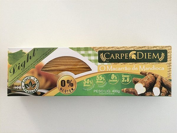 Macarrão de Mandioca 400g • Carpe Diem