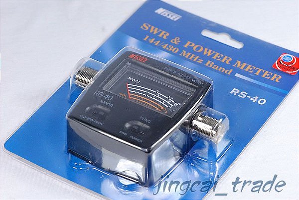 NISSEI Medidor de Potência e Estacionária  144 - 430Mhz  15/60/200w.