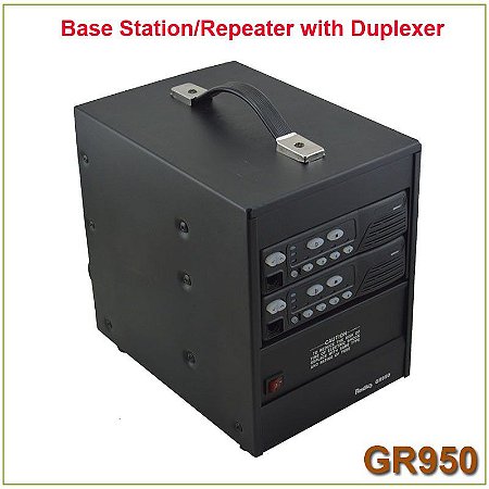 Montamos sua Repetidora Completa VHF/UHF 25/40W Completa 110/220v (foto Ilustrativa)