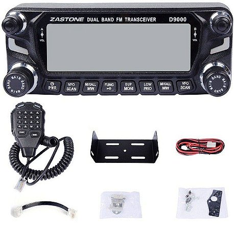 Rádio Dual Band Mod. D9000 50w VHF / UHF Quad Band na Recepção - Lançamento.