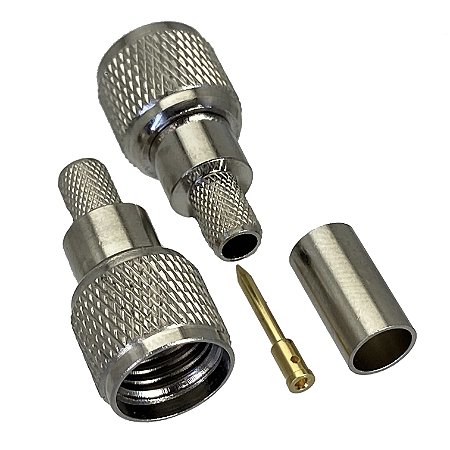 2 Mini Conectores Macho UHF Motorola Climp Pino Solto