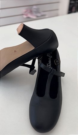 Sapato Feminino Com Fivela Correia Peito Pé Salto 4,5 e 6,5 Evidence 51