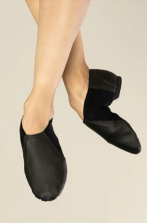 Botinha New Jazz Couro e Neoprene - 159 DANCIN