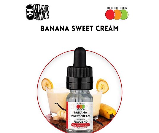 Banana Sweet Cream - 10ml | OOO