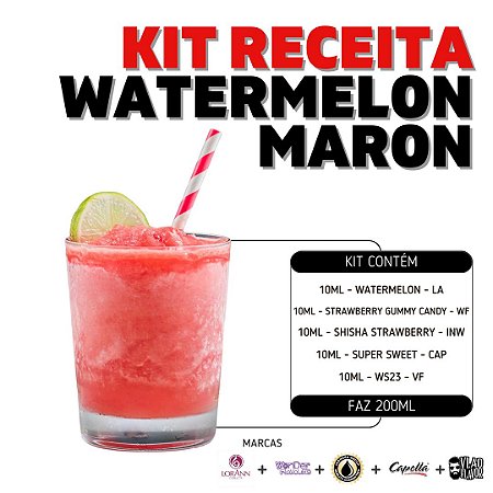 Kit Receita Watermelon Maron