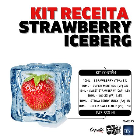 Kit Receita Strawberry Iceberg