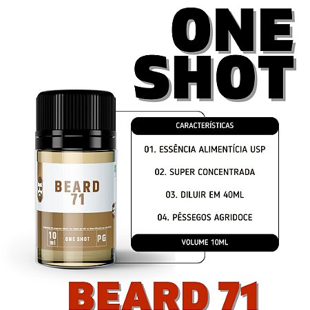 One Shot - Beard 71 10ml | VF