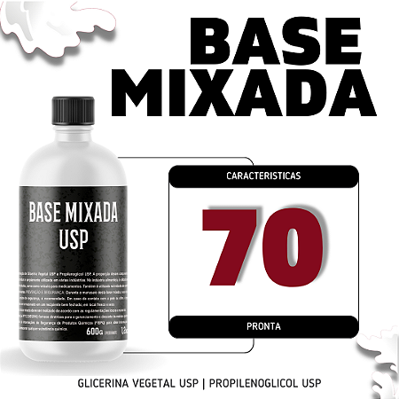 Base Pronta Mixada - VG 70|30 PG