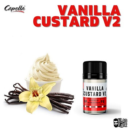 Vanilla Custard V2 10ml  | CAP