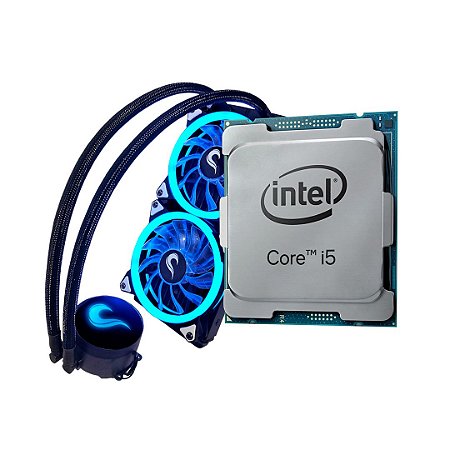 (KIT) Intel Core i5-11400 Cache 12MB 2.6 GHz (4.4GHz Turbo) LGA1200 + Watercooler MYMAX New ALGOR 240MM Azul