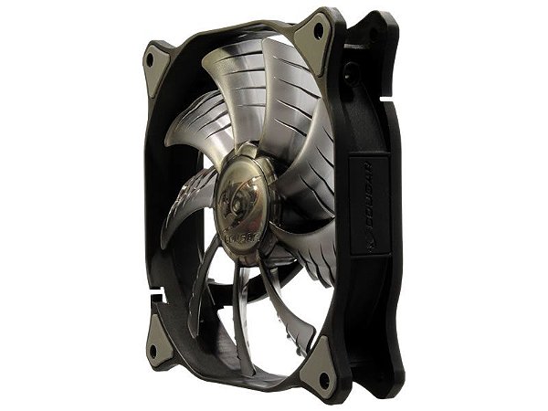 Fan Cougar 120mm Hydraulic (Liquid) Bearing Ultra Silent Fan Black (CF-D12HB)