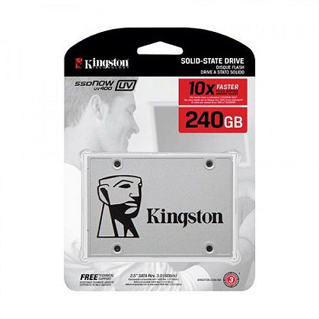 HD SSD Kingston SSDNow UV400 Series 2.5" 240GB SATA III TLC (SUV400S37/240G)
