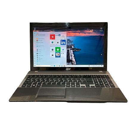 Notebook Aspire V3-571 15.6 INTEL Core i3-2370M 6GB de RAM 240GB SSD - Acer