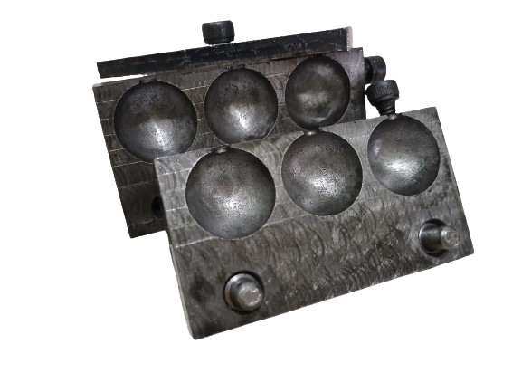 Coquilha Balote esférico de 17mm 3 Cavidades.