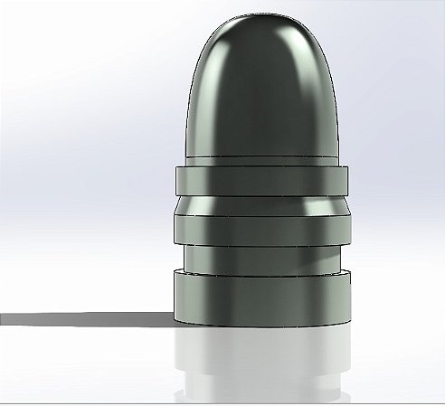 Coquilha .38/357 5 cavidades 140gn WSC V2