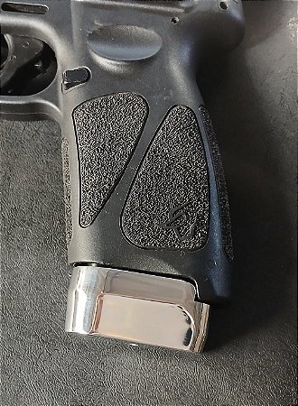 Bumper G3/G2C 9mm Alumínio Polido + 2 Munições