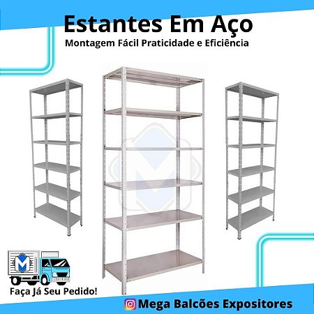 Estante de Aço Resistente