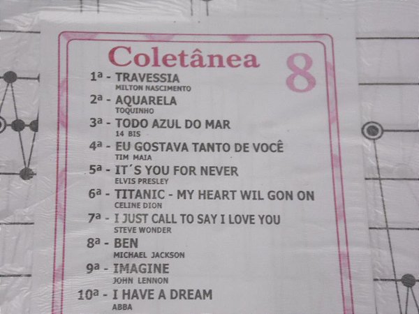 COLETÂNEA 08 COM 10 PARTITURAS PARA CÍTARA MINI HARPA PROMOÇÃO BLACK FRIDAY