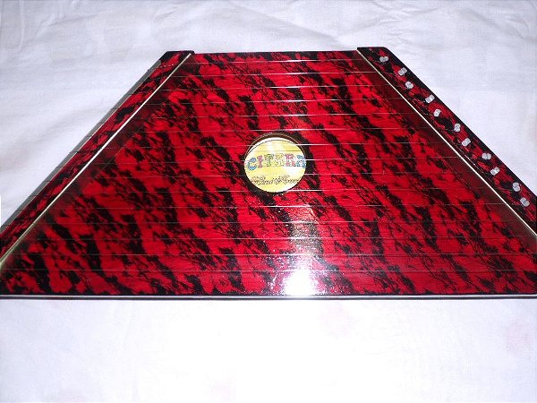 MINI HARPA CÍTARA  ACOMPANHA UMA COLETÂNEA TRADICIONAL COM 10 PARTITURAS E A PALHETA GRÁTIS