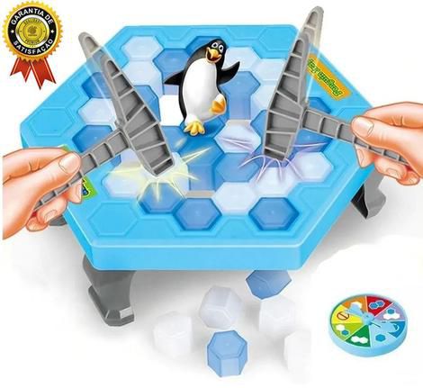 Jogo Infantil Quebra Gelo Pinguim Jogos Tabuleiro Interativo