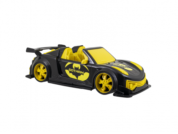 arrinho Esportivo Gotham Infantil – Design Preto/Amarelo – Brinquedo Colecionável