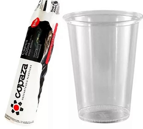 Copos Copaza 400ml c/50 unidades