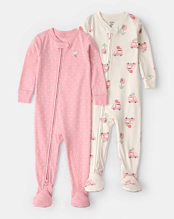Kit com 2 Pijamas Sorvetes
