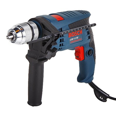 FURADEIRA IMPACTO BOSCH 1/2" MOD GSB13RE 650W