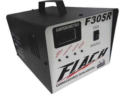 Carregador Inteligente De Bateria(bivolt) Flach F30sr